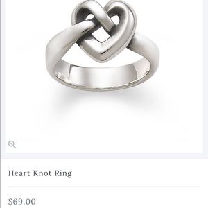 Heart Knot ring